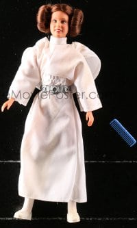 5c046 STAR WARS action figure 1978 George Lucas sci-fi classic toy, Princess Leia with comb!