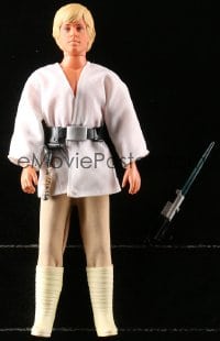 5c049 STAR WARS action figure 1978 George Lucas, Luke Skywalker with lightsaber, grappling hook!