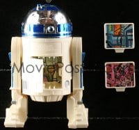 5c047 STAR WARS action figure 1978 George Lucas sci-fi classic toy, R2-D2 with Death Star plans!