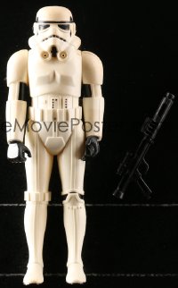 5c048 STAR WARS action figure 1978 George Lucas sci-fi classic toy, Storm Trooper with rifle!