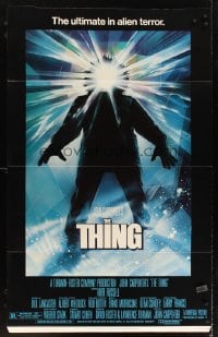 5c072 THING standee 1982 John Carpenter, cool sci-fi horror art, the ultimate in alien terror!