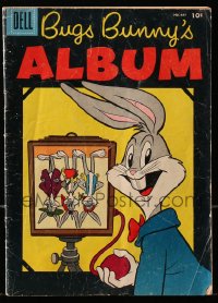 5d087 BUGS BUNNY #647 comic book 1955 Bugs Bunny's Album, great cartoon photography cover art!