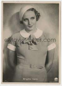 5d003 BRIGITTE HELM #721 German Ross postcard 1925 posed portrait with her hands behind her back!
