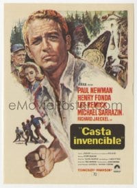5d872 SOMETIMES A GREAT NOTION Spanish herald 1972 different Mac art of Paul Newman & Henry Fonda!