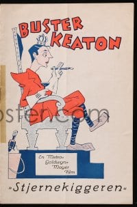 5d275 FREE & EASY Danish program 1931 Buster Keaton, Anita Page, great art, ultra rare!