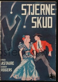 5d362 STORY OF VERNON & IRENE CASTLE Danish program 1939 great art of Fred Astaire & Ginger Rogers