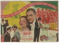 5d404 AFTER THE THIN MAN 4pg Spanish herald 1940 William Powell, Myrna Loy & Asta the dog too!