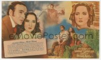 5d993 WUTHERING HEIGHTS 4pg Spanish herald 1944 different images of Laurence Olivier & Merle Oberon!