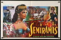 5f283 I AM SEMIRAMIS Belgian 1963 Io, Semiramide, art of sexy Yvonne Furneaux!
