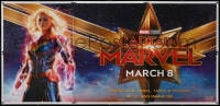5f019 CAPTAIN MARVEL Indian 6sh 2019 incredible huge image of Brie Larson in the title role!