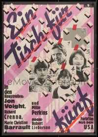5f360 TABLE FOR FIVE East German 23x32 1984 Jon Voight, Richard Crenna, Marie-Christine Barrault