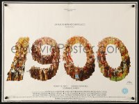 5f854 1900 French 16x22 1977 Bernardo Bertolucci, different art by Jean Mascii & Jouineau Bourduge!
