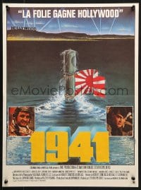 5f855 1941 style B French 16x21 1979 Steven Spielberg, John Belushi as Wild Bill wants you!