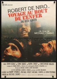 5f890 DEER HUNTER French 15x21 1979 Michael Cimino, De Niro, Walken and Savage in submerged cage!