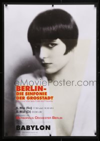 5f075 BERLIN: SYMPHONY OF A GREAT CITY German R2018 Die Symphonie der Grossstadt, Louise Brooks!