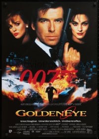 5f080 GOLDENEYE German 1995 cool image of Pierce Brosnan as secret agent James Bond 007!