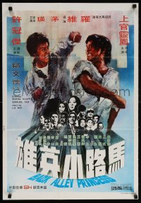 5f024 BACK ALLEY PRINCESS Hong Kong 1973 Wei Lo's Ma lu xiao ying xiong, different martial arts!