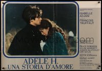 5f430 STORY OF ADELE H. Italian 18x26 pbusta 1975 Francois Truffaut's L'Histoire d'Adele H.!