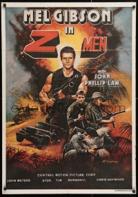 5f122 ATTACK FORCE Z Lebanese 1982 Mel Gibson is blasting his way to hell and back!