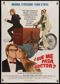 5f682 WHAT'S UP DOC Spanish R1983 Barbra Streisand, Ryan O'Neal, directed by Peter Bogdanovich!