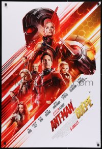 5g512 ANT-MAN & THE WASP int'l French language advance DS 1sh 2018 Marvel, Rudd/Lilly in title roles!
