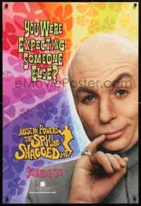 5g518 AUSTIN POWERS: THE SPY WHO SHAGGED ME teaser 1sh 1997 Mike Myers as Dr. Evil!