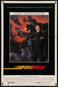 5g651 FIREFOX 1sh 1982 cool C.D. de Mar art of the flying killing machine & Clint Eastwood!