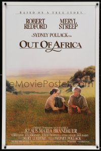 5g825 OUT OF AFRICA 1sh 1985 Robert Redford & Meryl Streep, directed by Sydney Pollack!