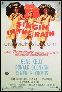 5g894 SINGIN' IN THE RAIN DS 1sh R2000 Gene Kelly, Donald O'Connor, Debbie Reynolds, classic!