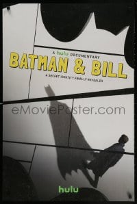 5g086 BATMAN & BILL tv poster 2017 Todd McFarlane, Bob Kane, superhero documentary!