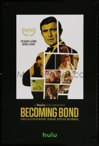 5g087 BECOMING BOND tv poster 2017 about how George Lazenby landed the role of James Bond