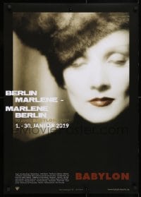 5g169 BERLIN MARLENE-MARLENE BERLIN 23x33 German film festival poster 2019 Marlene Dietrich!