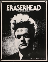 5g388 ERASERHEAD 17x22 special poster R1980s directed by David Lynch, Jack Nance, surreal fantasy horror!