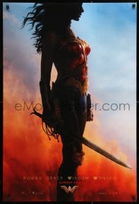 5g986 WONDER WOMAN teaser DS 1sh 2017 sexiest Gal Gadot in title role/Diana Prince, profile image!