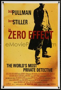 5g998 ZERO EFFECT advance DS 1sh 1998 Bill Pullman, Ben Stiller, director Jake Kasdan candid!