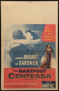 5h022 BAREFOOT CONTESSA WC 1954 sexy Ava Gardner is the world's most beautiful animal!
