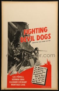 5h117 FIGHTING DEVIL DOGS WC 1944 adapted from 1938 serial bearing the same title, ultra-rare!