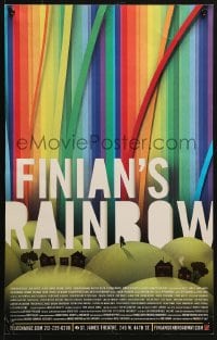 5h504 FINIAN'S RAINBOW stage play WC 2009 cool colorful artwork!