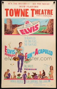 5h132 FUN IN ACAPULCO WC 1963 Elvis Presley in fabulous Mexico with sexy Ursula Andress!