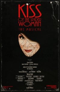 5h517 KISS OF THE SPIDER WOMAN stage play WC 1993 Chita Rivera in the title role!