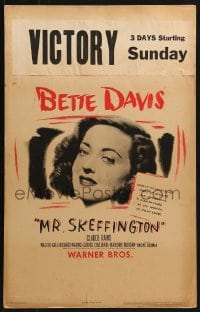5h358 MR. SKEFFINGTON WC 1944 star of stars Bette Davis as the woman of many loves!
