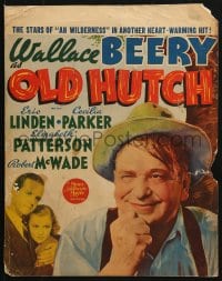 5h392 OLD HUTCH WC 1936 no one can believe lazy Wallace Beery could have made $100,000!