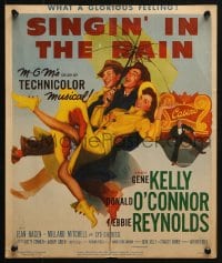 5h464 SINGIN' IN THE RAIN WC 1952 Gene Kelly, Donald O'Connor, Debbie Reynolds, MGM classic!