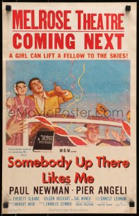 5h465 SOMEBODY UP THERE LIKES ME WC 1956 Paul Newman as boxing champion Rocky Graziano!