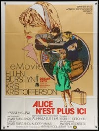 5j052 ALICE DOESN'T LIVE HERE ANYMORE French 1p 1975 Scorsese, Kristofferson, Petragnani art!