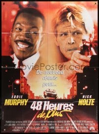 5j072 ANOTHER 48 HRS French 1p 1990 ex-con Eddie Murphy & cop Nick Nolte are back in town!
