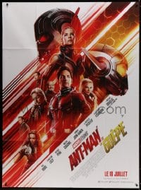 5j074 ANT-MAN & THE WASP advance French 1p 2018 Marvel, Paul Rudd, Evangeline Lilly, Michael Douglas