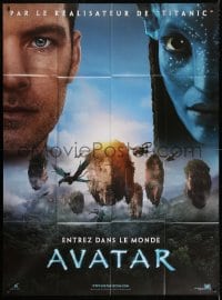 5j092 AVATAR teaser French 1p 2009 James Cameron, Zoe Saldana, Sam Worthington, cool montage!