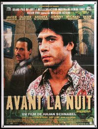 5j110 BEFORE NIGHT FALLS French 1p 2001 close up of Javier Bardem as Cuban writer Reinaldo Arenas!