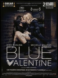 5j159 BLUE VALENTINE French 1p 2010 sexy image of Michelle Williams & Ryan Gosling, a love story!